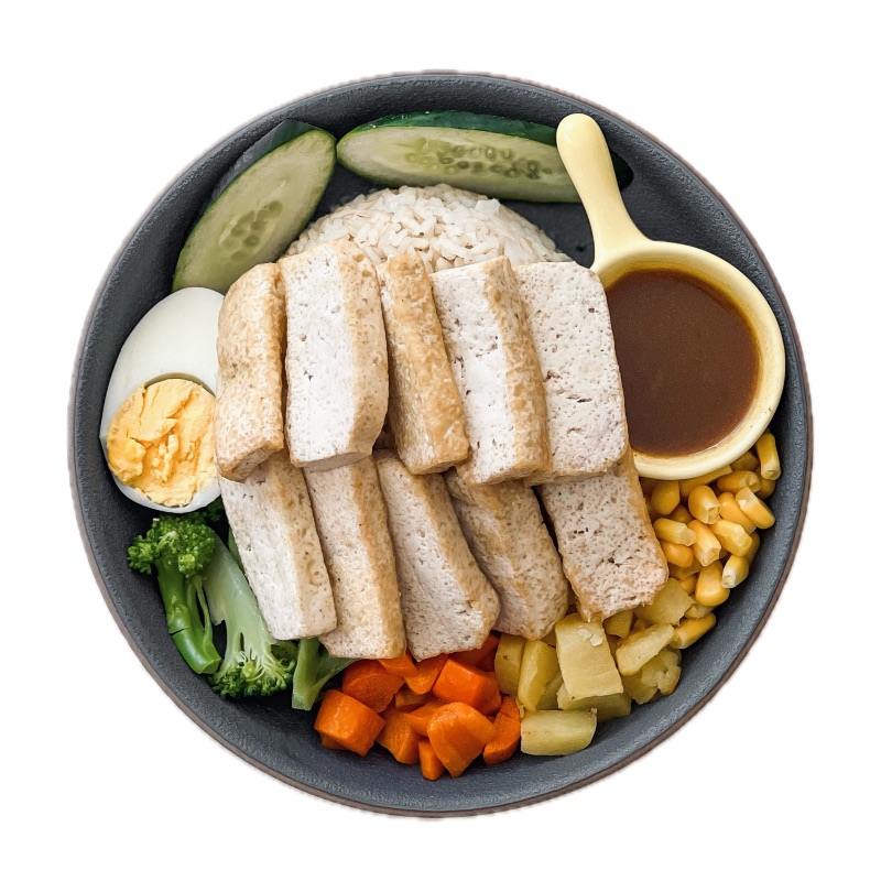 Eathami 食坊 T2 Japanese Curry Tofu Brown Rice 日本咖喱豆腐糙米饭