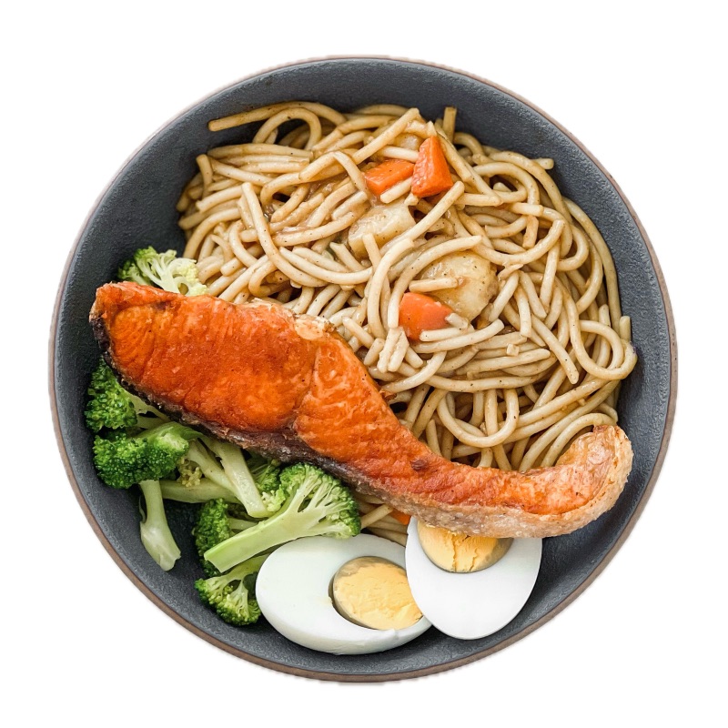 Eathami 食坊 SM24 Japanese Curry Salmon Pasta 日本咖喱三文鱼意大利面