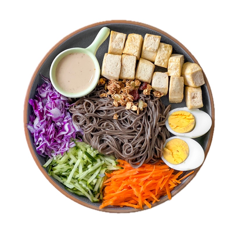 Eathami 食坊 V8 Vegetarian Soba 素荞麦面（蛋）