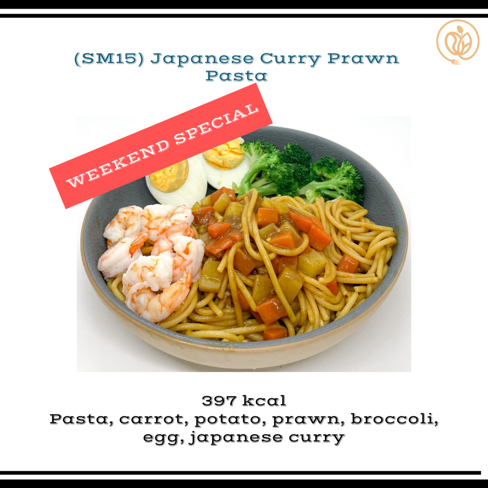 Eathami 食坊 SM15 Japanese Curry Prawn Pasta 日本咖喱虾仁意大利面