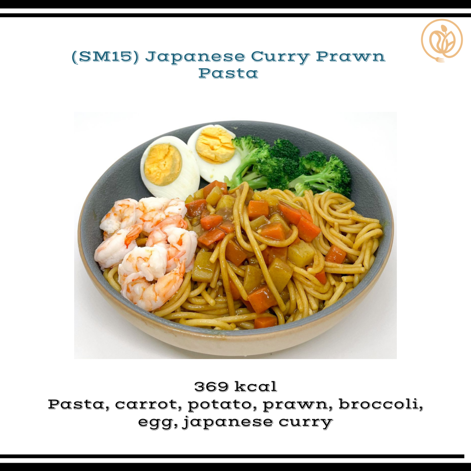 Eathami 食坊 SM15 Japanese Curry Prawn Pasta 日本咖喱虾仁意大利面