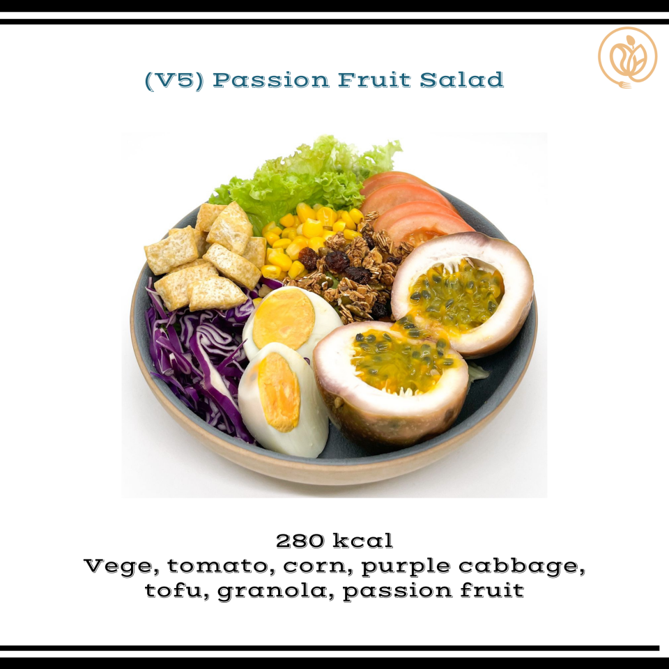 Eathami 食坊 4. V5 Passion Fruit Salad 百香果沙拉