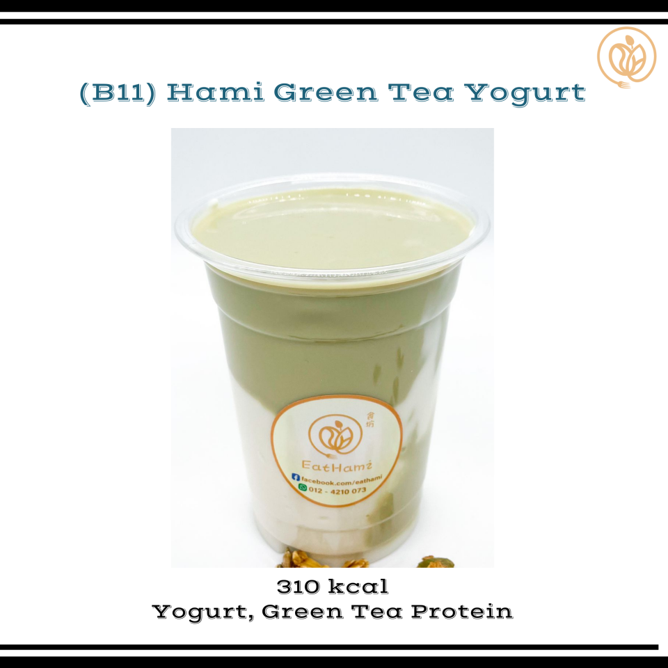 Eathami 食坊 B11 Hami Green Tea Yogurt 食坊夏日绿酸奶 （PBP)