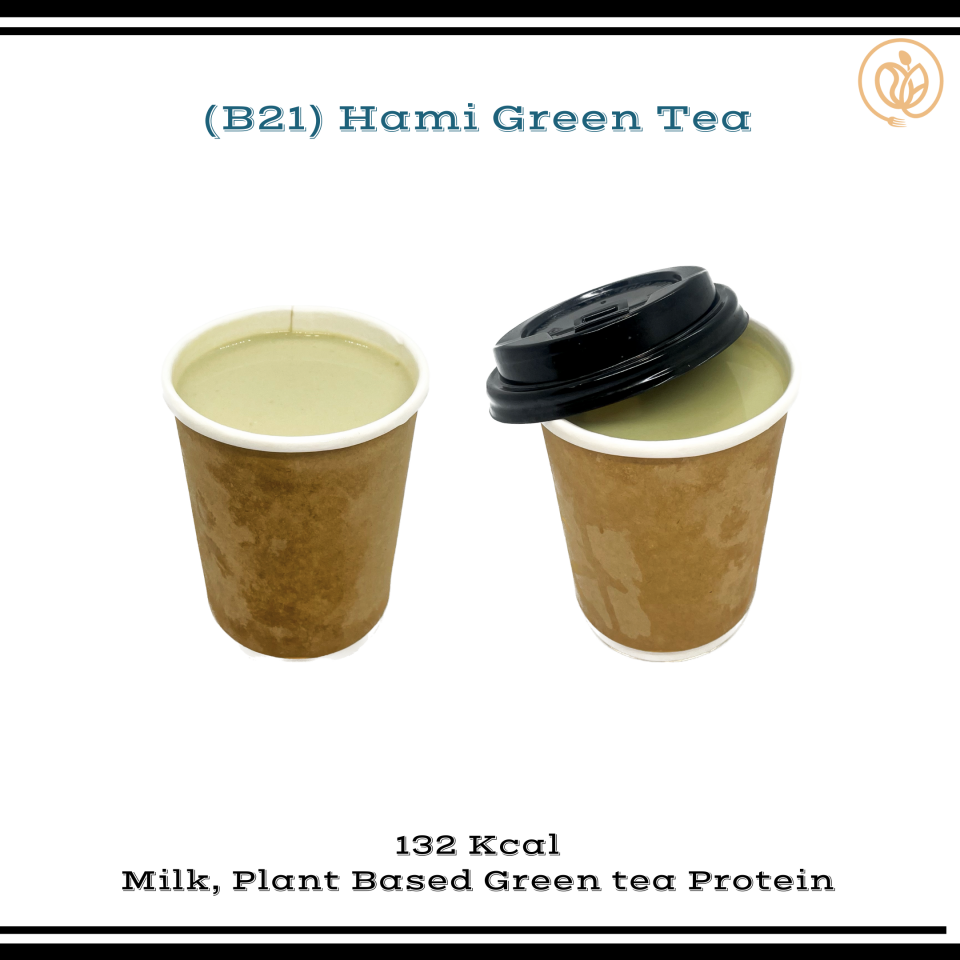Eathami 食坊 B21 Hami Green Tea Milk Special 食坊特调低糖高蛋白绿茶牛奶